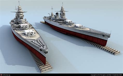 French Battleship Model