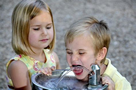 Drinking Water Fountain School
