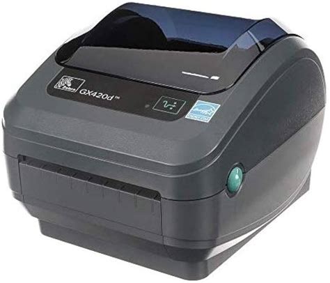 Zebra GX420d Thermal Printer with Fanfold 4x6 Labels ugel01ep.gob.pe