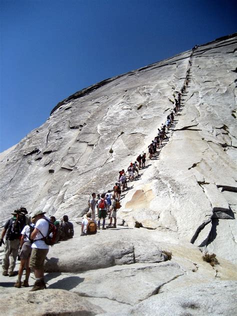 Half Dome Yosemite Hiking Trail Sierra Nevada CA - Flavorverse