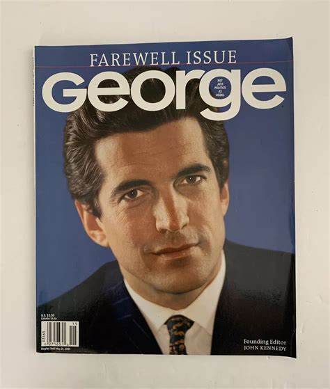 George Magazine JFK Jr. John F Kennedy Jr. Farewell Issue Vol VI Num 1 2001 5/31 | eBay