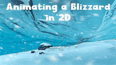 Animating a Blizzard in 2D - YouTube