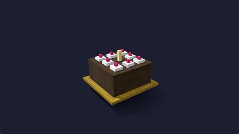 Portal cake minecraft - 3D model by GOOFYcore (@josegregorik34 ...