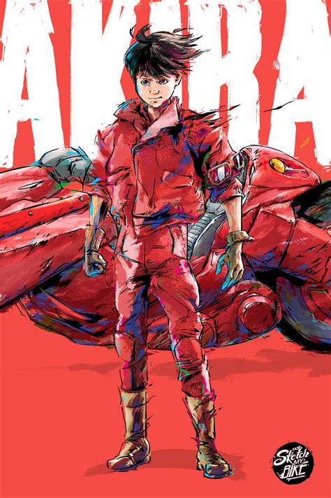 Sketch My Bike: Kaneda fan art