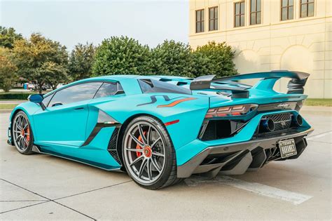 Bright Blue Lamborghini Aventador SVJ Is Just About Perfect | Carscoops