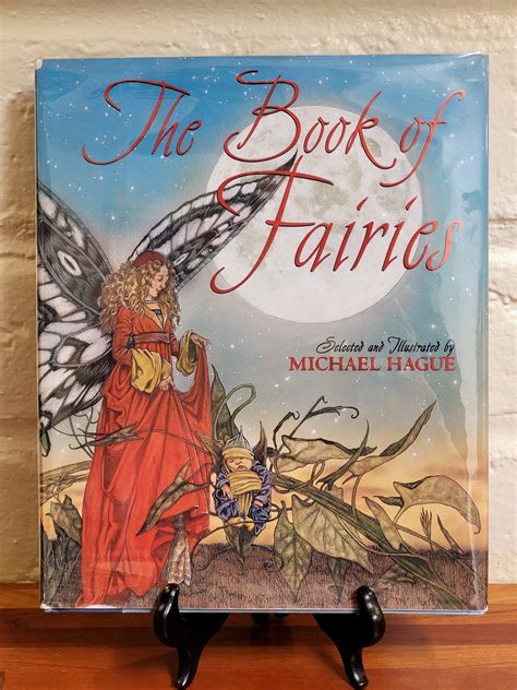 The Book of Fairies by Michael Hague - Signed 2000 First Edition - Vintage Child Book, Fairy Tales