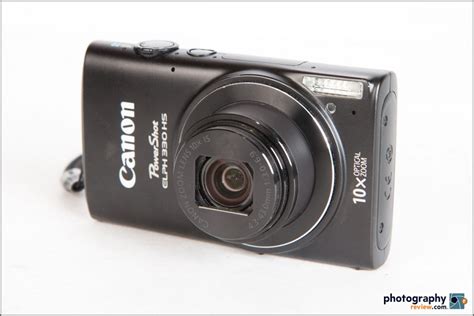 Canon PowerShot ELPH 330 HS Pocket Superzoom Camera - Front Angle View - Camera News and Reviews