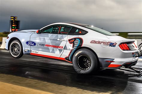 1,400 HP Electric Mustang Dragster Hits the Strip, 8.27s Time Is a ...