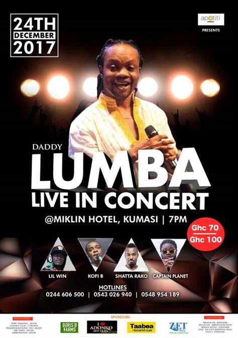 Kumasi Readies For Daddy Lumba Live In Concert - NY DJ Live