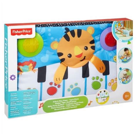 Fisher-Price Kick & Play Piano Baby Toy, 1 ct - Food 4 Less