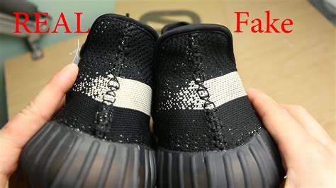 Yeezy 350 V2 Black/White "Real vs. Fake" - YouTube