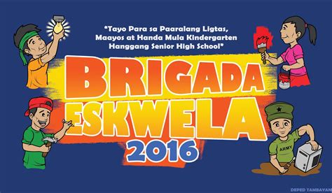 Brigada Eskwela Tarpaulin Template