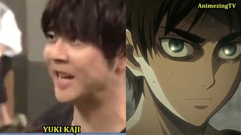 Eren Jaeger Voice Actor / Attack On Titan / Japanese Seiyuu - YouTube