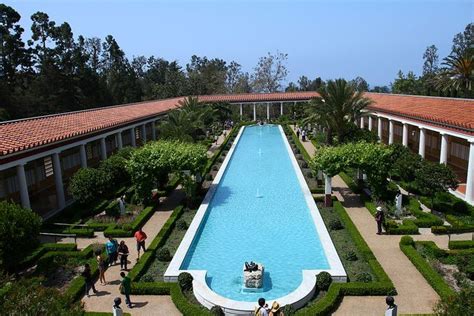 Getty Villa_Roman_Gardens by palanyagborn, via Flickr Roman Garden, Getty Villa, California ...