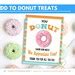 Donut You Know Sign Printable Donut Thank You, Donut Sign Digital ...