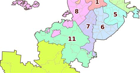 Map of Moscow boroughs / districts and neighborhoods