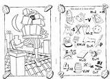 Rebus Rebussen Kleurplaten Sketch Coloring Page sketch template