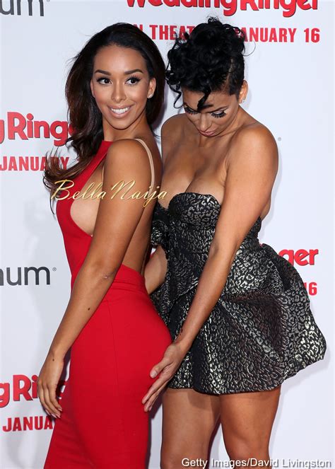 Sisters Gloria & Laura Govan goofing around! lol #on fleek #The-Wedding-Ringer-Movie-Premiere ...