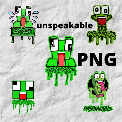 Unspeakable Frog, Unspeakable PNG, Unspeakable Gift, Unspeakable Birthday, Custom Unspeakable ...