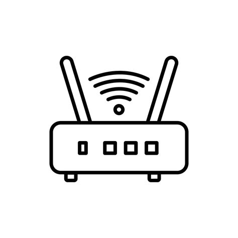 Wireless icon, access point. Icon related to electronic, technology ...