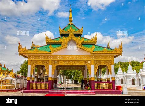 Mandalay Myanmar Kuthodaw pagoda Stock Photo - Alamy