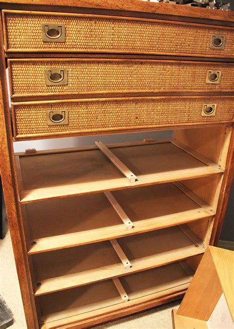 MCM Dresser Rescue with new hardware and drawer slides | Diy furniture repair, Home repairs ...