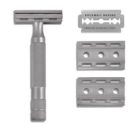 Rockwell 6S - Adjustable Stainless Steel Safety Razor in 2021 | Safety razor, Razor, Stainless steel