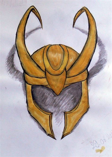 Loki's helmet | Dibujos sencillos, Dibujo de loki, Dibujos fáciles