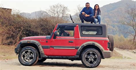 Convertible soft-top 2020 Mahindra Thar modified with a hardtop [Video]