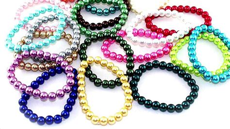 All Types Of Simple Bracelet Fashion Glass Bead Bracelet,Wholesale Beaded Bracelets Women - Buy ...