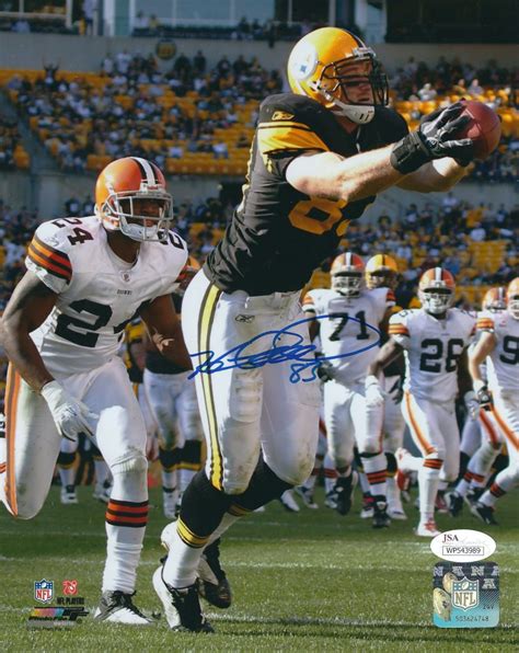 Autographed HEATH MILLER 8X10 Pittsburgh Steelers Photo JSA | Main Line ...