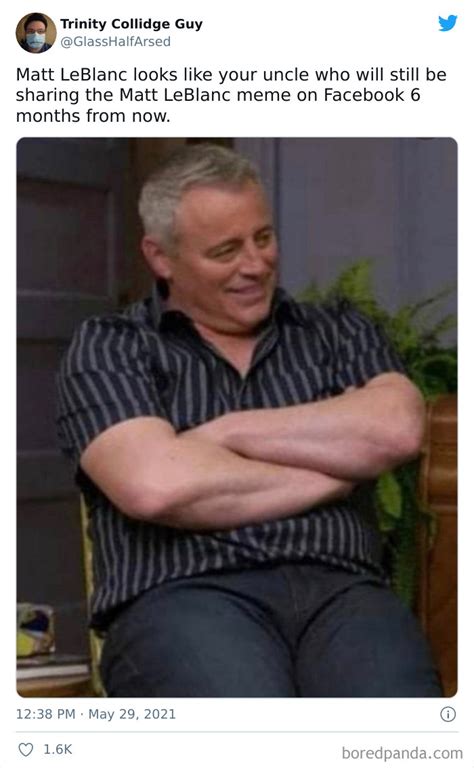 Matt LeBlanc Becomes A Meme After His Photo From The Friends Reunion ...