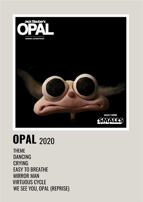 Jack Stauber's OPAL | Mirror man, Movie posters minimalist, Jack