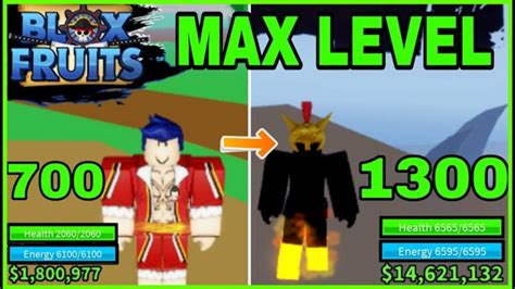 What is the maximum level in Blox Fruits【 TodoRBX 】April 2023