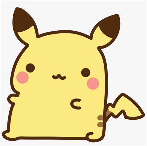 Not Mine Pikachu Chibi Fabulous Cute Kute Tiny Sticker - Cute Pikachu ...