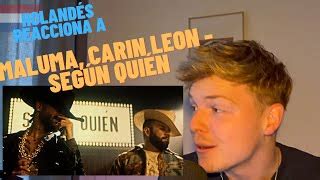 Maluma Carin Leon - Según Quién | REACTION/REVIEW | Doovi