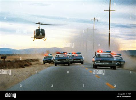 Police car helicopter chase fall hi-res stock photography and images ...