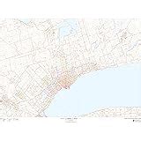 Toronto, Ontario Postal Code Forward Sortation Areas - 48" x 36 ...