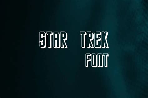 Star Trek Font Free Download