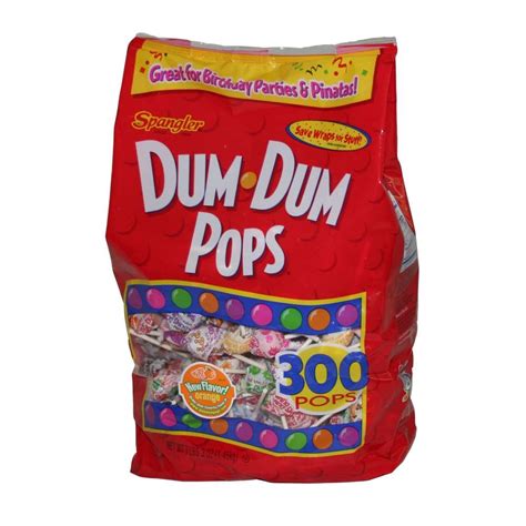 Dum Dum Dum Dum Candy Suckers Assortment 300 Ct Bag-Cartnut.com