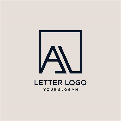 Letter logo design with simple and modern 23819861 Vector Art at Vecteezy