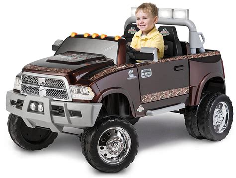 Dodge Ram 3500 Dually Longhorn Edition | Kids ride on toys, Kids power ...