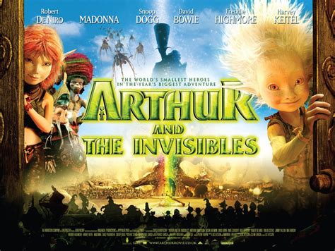 Arthur And The Invisibles Extra Large Movie Poster | Animated movies for kids, Movie posters ...