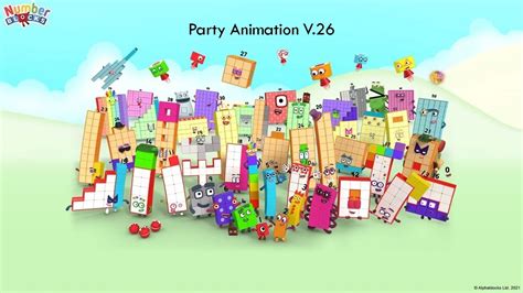 Numberblock Party Animation V.26 - YouTube