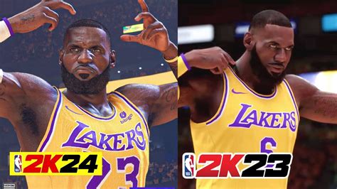 NBA 2K24 vs NBA 2K23 Graphics Comparison (NBA 2K24 Next Gen Gameplay Showcase Concept) - YouTube