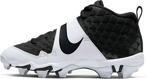 Nike Kids' Force Trout 6 Keystone Baseball Cleats (3, Black/White-M ...