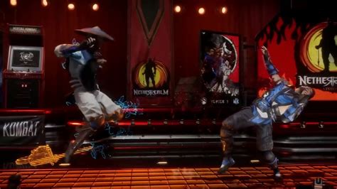 Mk11: New Stage & Raiden second fatality - YouTube