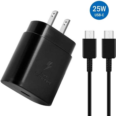 Original 25W USB-C Super Fast Charging Wall Charger for Samsung Galaxy A32 5G, Charger Adapter ...