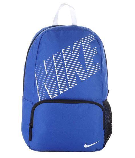 Nike Blue Polyester Backpack - Buy Nike Blue Polyester Backpack Online ...