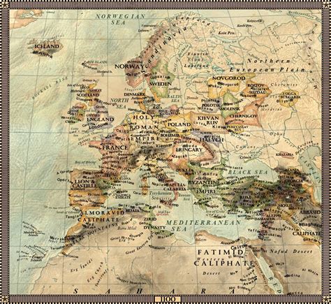 Europe in 1100 by JaySimons on DeviantArt